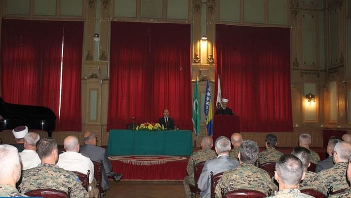 Kavazović održao predramazansko predavanje za pripadnike MOBiH i OSBiH