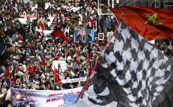 Hiljade Marokanaca protestirale zbog otvaranja Ambasade SAD u Jerusalemu
