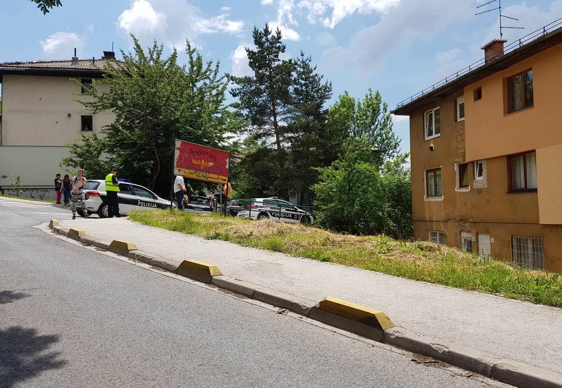 Pucnjava u Jukićevoj ulici na Koševskom Brdu
