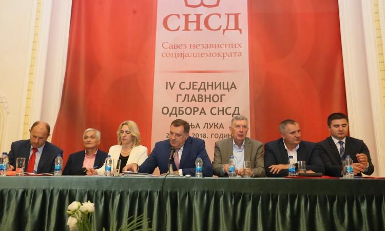Milorad Dodik kandidat za člana Predsjedništva BiH, Željka Cvijanović za predsjednicu Republike Srpske