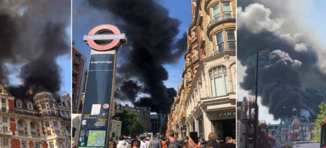 Panika u Londonu: Izbio požar u luksuznom hotelu, u kojem često odsjedaju članovi kraljevske porodice