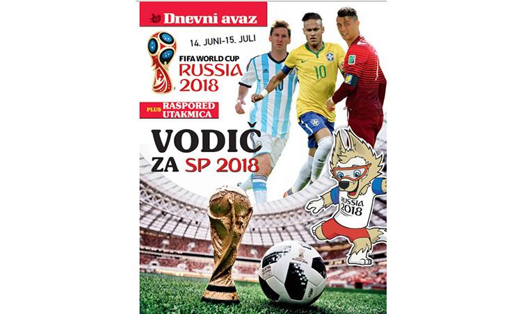 Poklon čitaocima "Dnevnog avaza": Danas specijalni prilog za Svjetsko prvenstvo 2018.