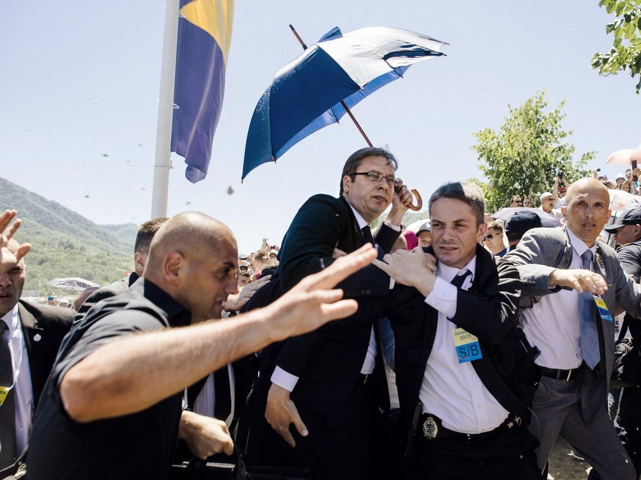 U Beogradu odgođeno suđenje policajcima u slučaju napada na Vučića u Potočarima