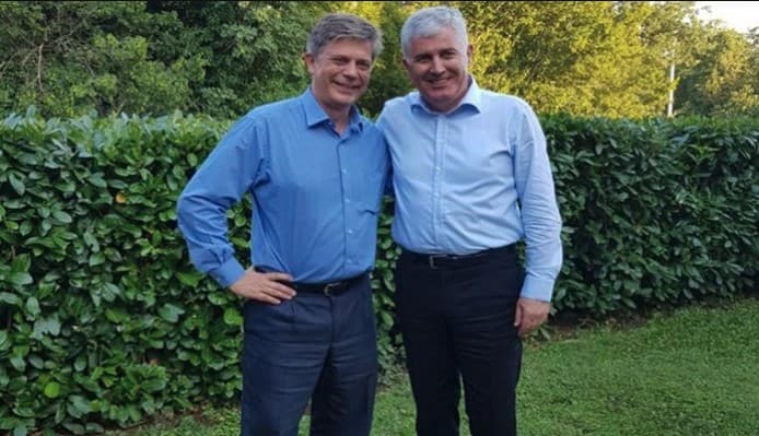 Čović i Vigemark u Mostaru razmijenili mišljenja o trenutnoj političkoj situaciji u BiH, te stanju reformi