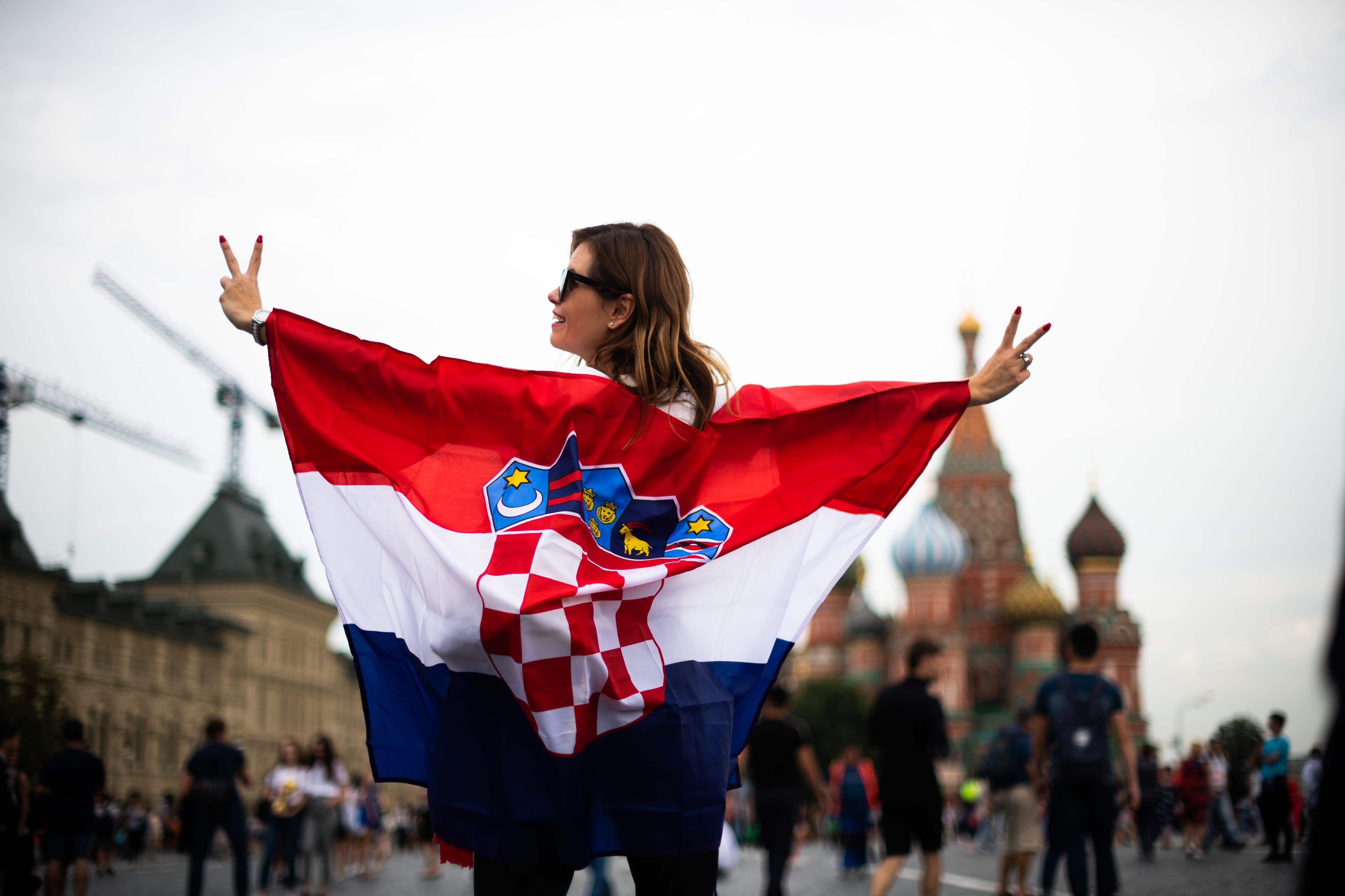 Pogledajte kakva je atmosfera na ulicama Moskve uoči finala