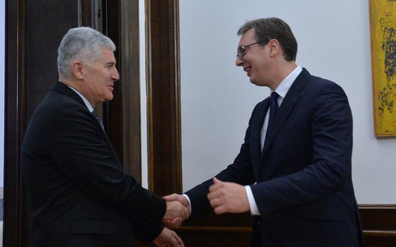 Sutra u Beogradu sastanak Vučića i Čovića