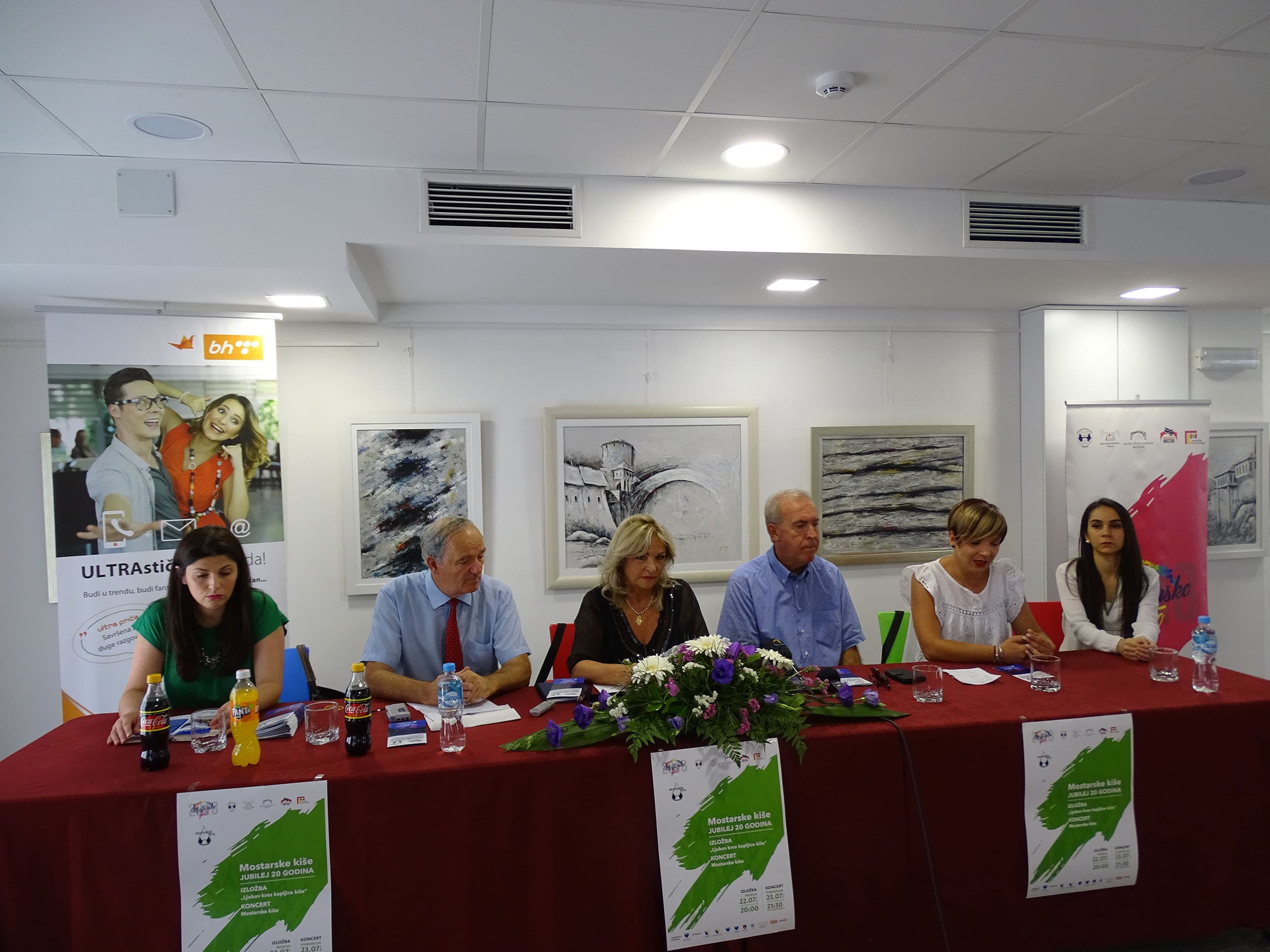 Jubilarni koncert “Mostarskih kiša” na platou ispod Starog mosta