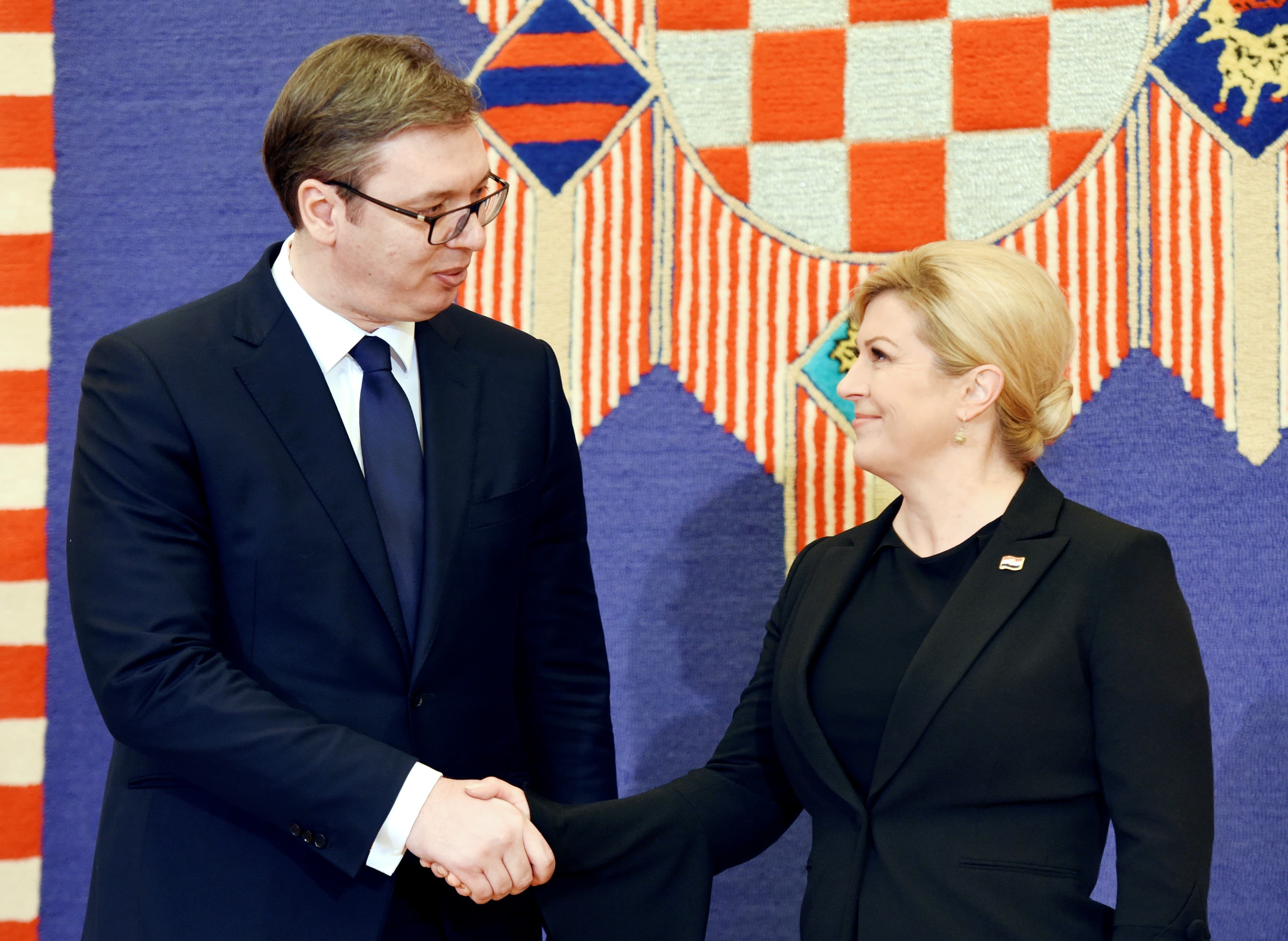 Zbog Vučićevog poređenja Hrvatske s nacističkim režimom, Grabar-Kitarović ne želi u Srbiju