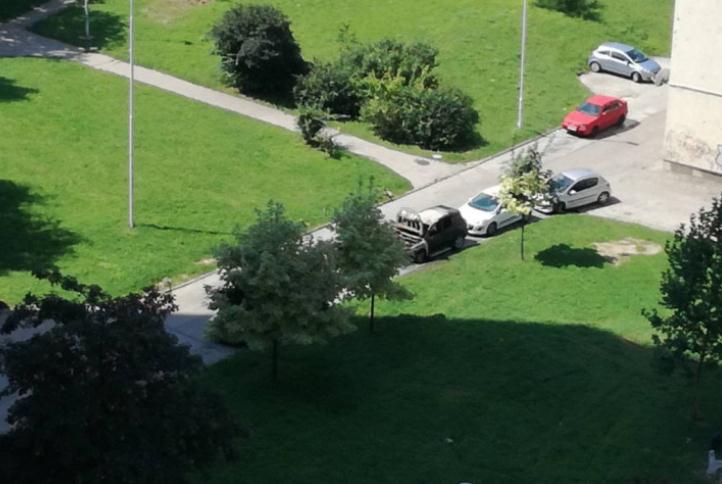 Automobil koji je zapaljen na Otoci u vlasništvu pomoćnika načelnika općine Stari Grad
