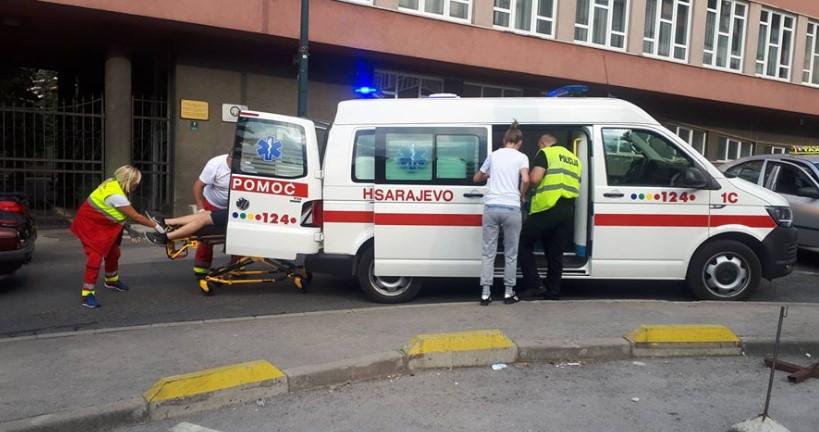 Sarajevo: Taksista automobilom udario biciklistu