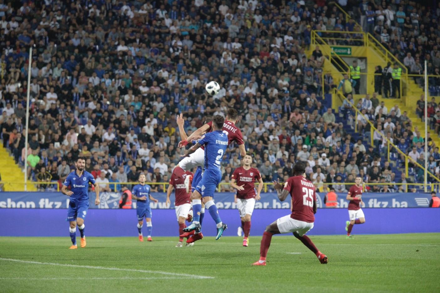 U utakmici na Grbavici Željezničar i Sarajevo odigrali neriješeno (2:2)