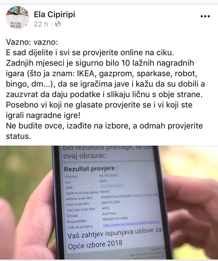 Preko društvenih mreža i nagradnih igri kradu podatke građana!