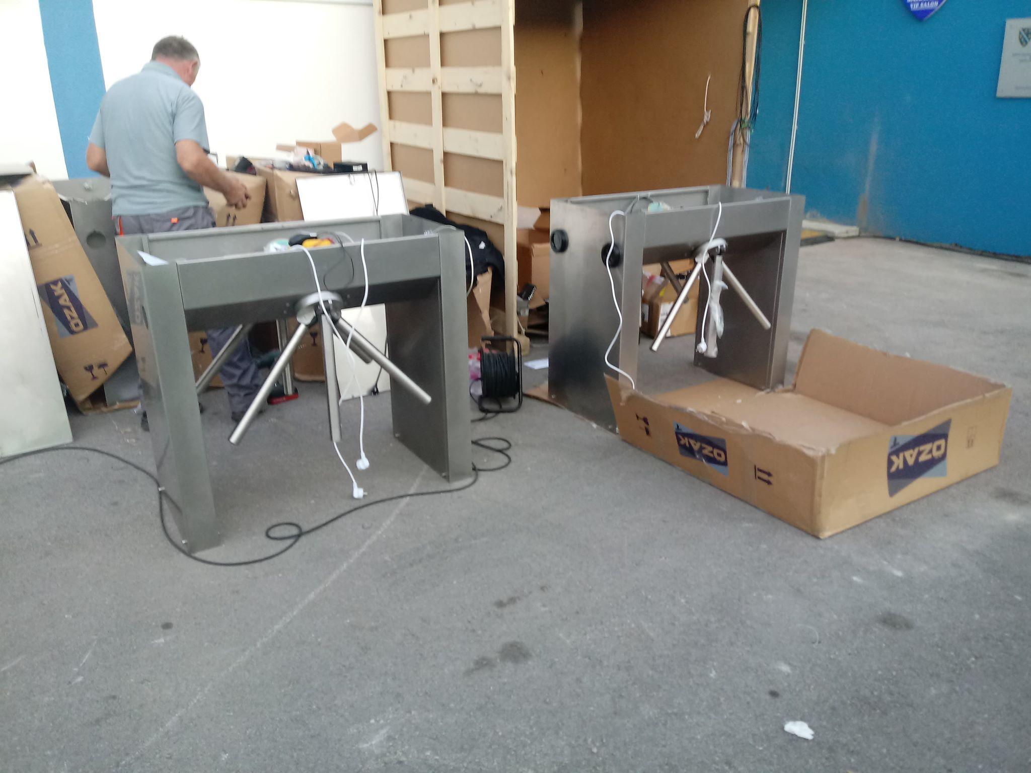 Pri kraju radovi na ugradnji elektronskih ulaza