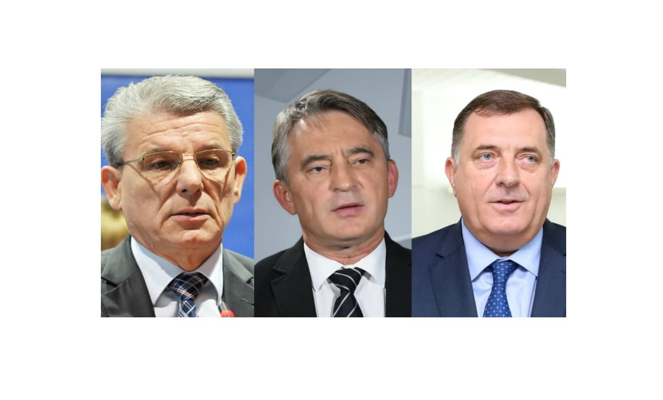 Izbori za Predsjedništvo BiH: Džaferović sa 37,17 i Komšić sa 51,56 posto iz FBiH, Dodik sa 53,87 posto iz RS