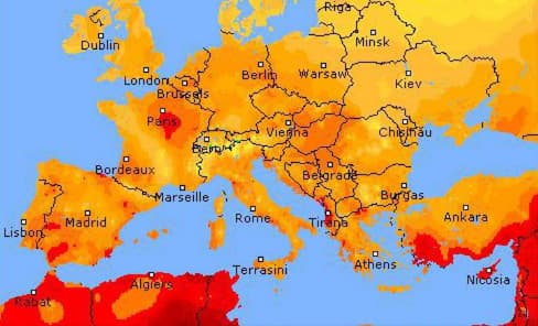 U Evropu stiže toplotni val, u narednim danima temperature u BiH i do 26 stepeni