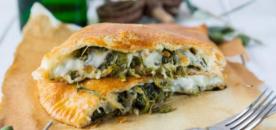 Calzone sa špinatom