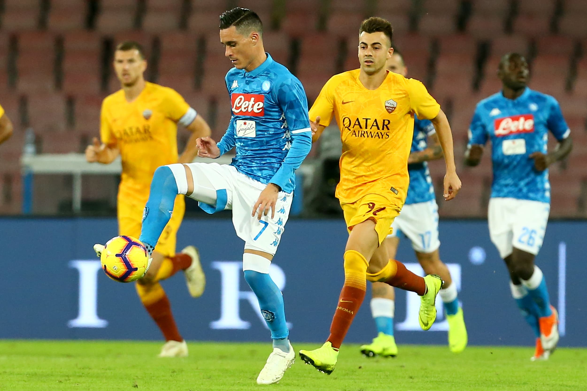 Napoli i Roma remizirali, Džeko bio kapiten "Vučice" u drugom poluvremenu