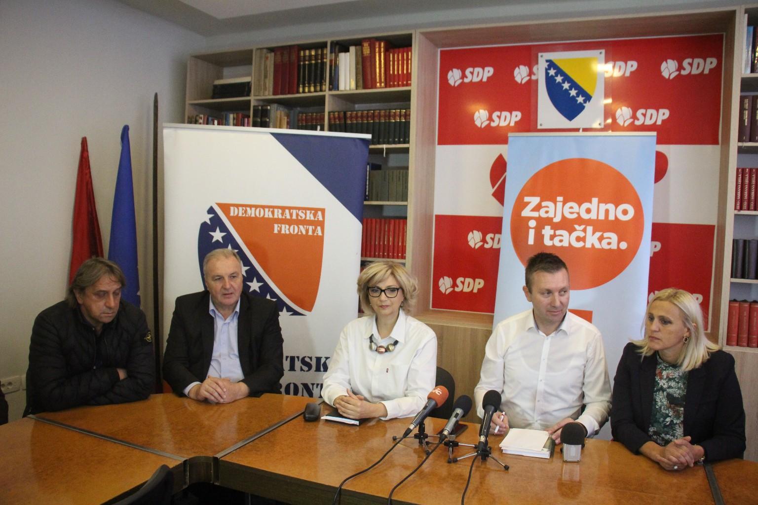 SDP BiH, DF i Naša stranka: Snažan blok koji će pokazati da se u ZDK mogu mijenjati stvari nabolje