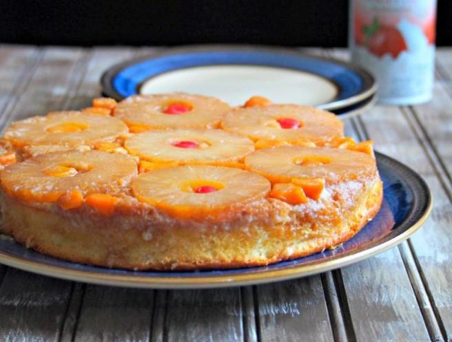 Ananas torta naopačke
