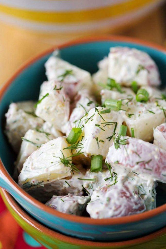 Krompir salata s feta sirom