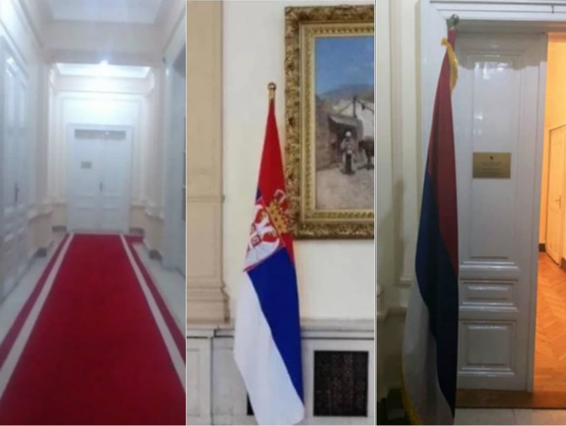 Uklonjena zastava RS ispred kabineta Milorada Dodika u Predsjedništvu BiH