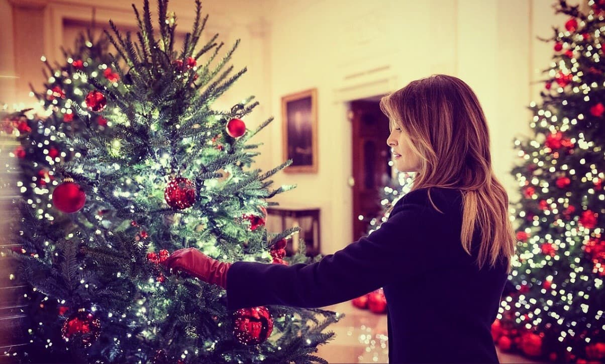 Božićna bajka Melanije Tramp u Bijeloj kući