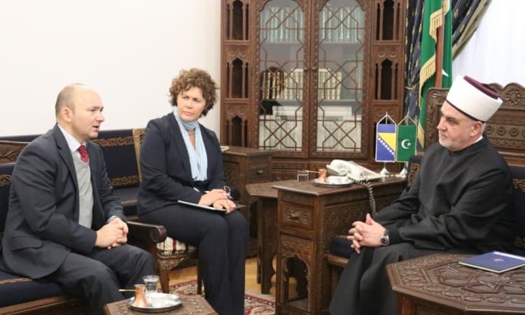 Reisu-l-ulema u oproštajnu posjetu primio austrijskog ambasadora Pamera