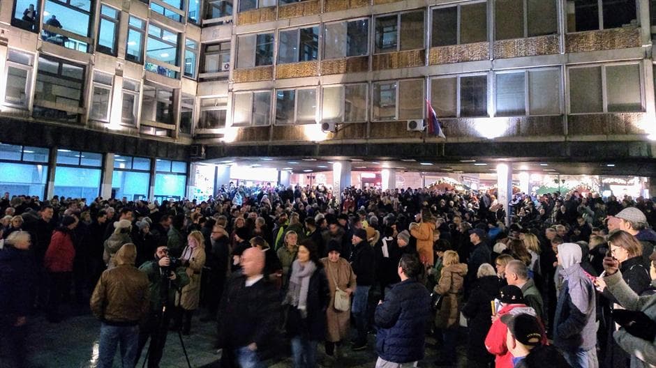 Protesti opozicije u Beogradu završeni bez incidenata