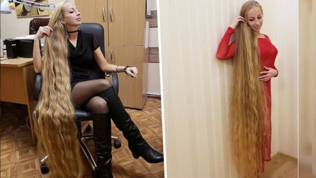 Alena se nije šišala 28 godina, kosa joj se vuče po podu: Opere je samo ponekad
