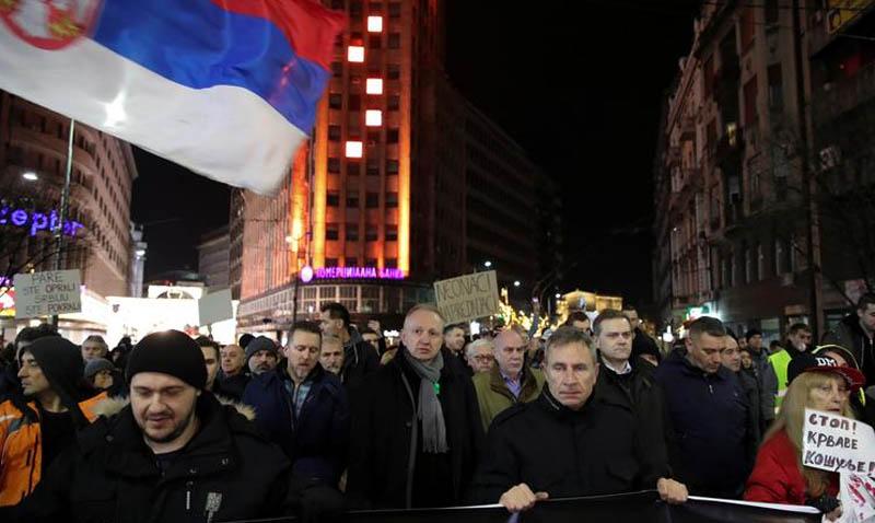 Novi protesti opozicije u Beogradu zakazani za večeras