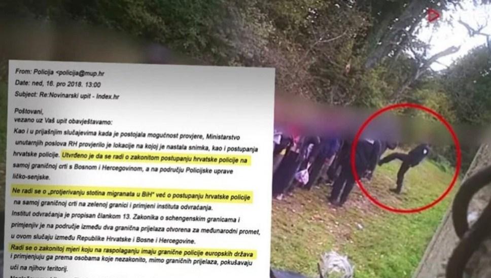 "The Guardian" objavio snimak protjerivanja migranata iz Hrvatske u BiH