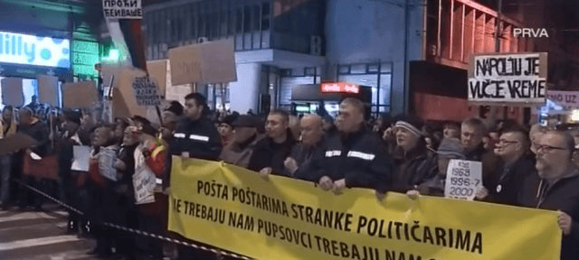 Deveti protest "Jedan od pet miliona" u Beogradu