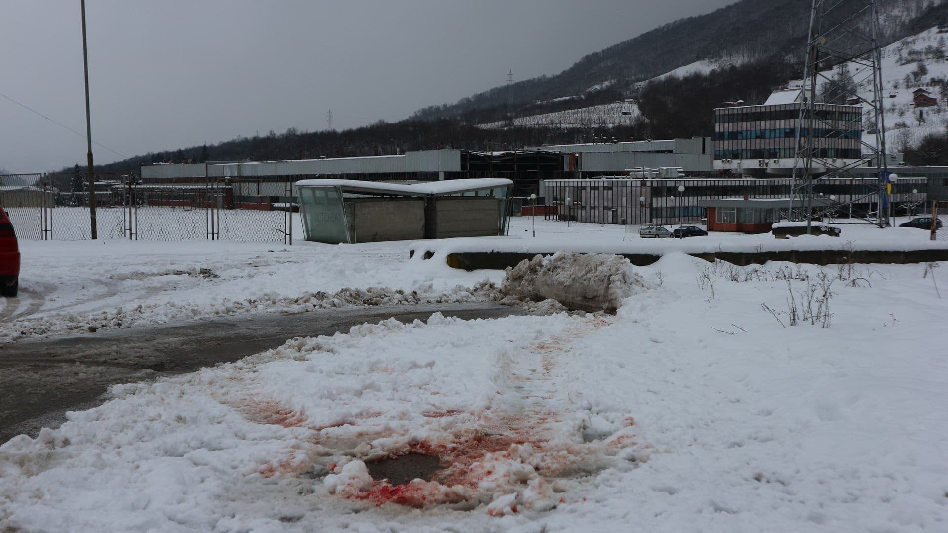 Srebrenica: Otpad divlje svinje postavljen pored bivše fabrike "Feros"