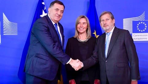 Dodik u Briselu: Moji prijatelji su u Moskvi, ali i ovdje