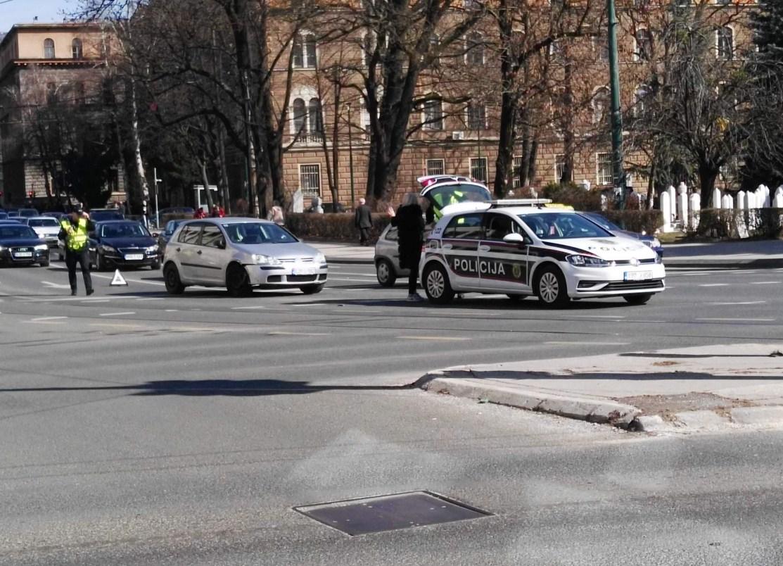 Sudarila se dva vozila u centru Sarajeva