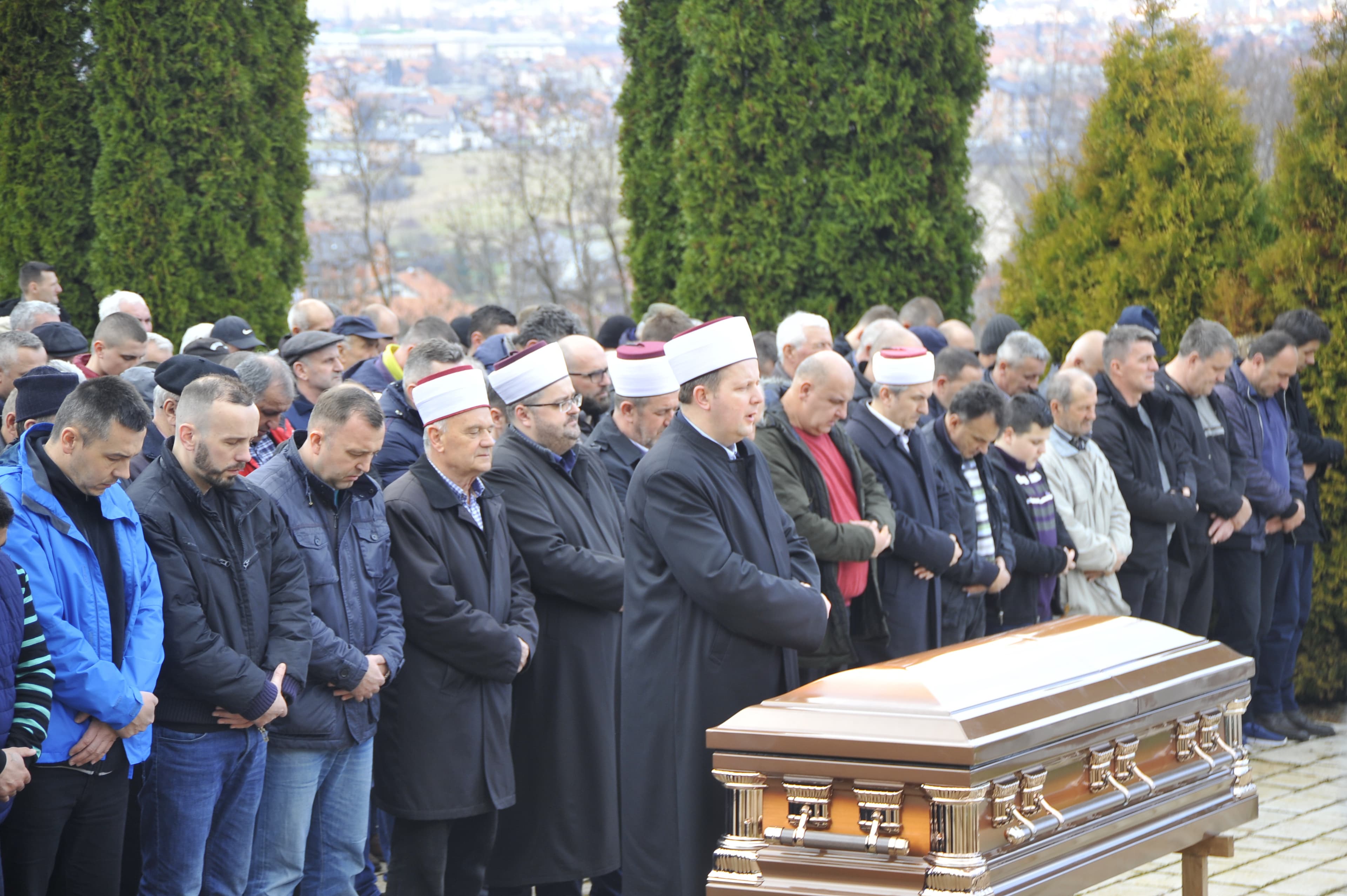 Klanjana dženaza Smaji Miropiji, koji je ubijen i zapaljen u Kentakiju