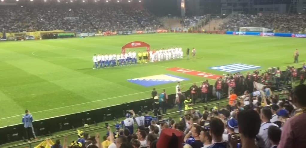 Izviždana himna Grčke na Bilinom polju