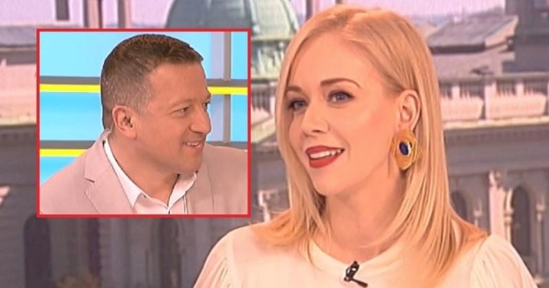 Jelena Rozga flertovala s voditeljem pa prokomentirala njegove dodire po nogama