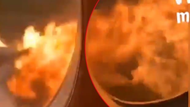Pojavio se snimak aviona iznutra: Putnici vrište dok u plamenu slijeću na aerodrom