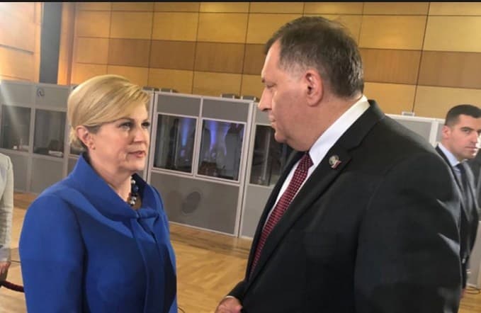 Dodik i Kitarović usaglasili mišljenja: Pelješki most važan projekt za BiH i Hrvatsku