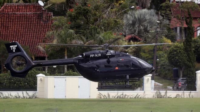 Stigao u stilu: Nejmar na okupljanje sletio privatnim helikopterom, evo koliko košta