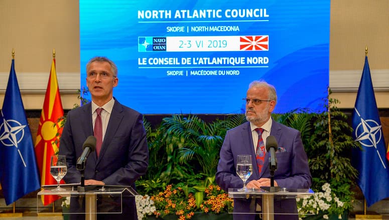 Stoltenberg: Učlanjenje Sjeverne Makedonije važno za državu, region i NATO