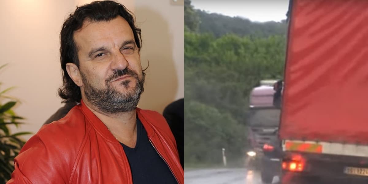 Za dlaku izbjegao smrt: Lukas snimljen kako nepropisno pretječe kamion