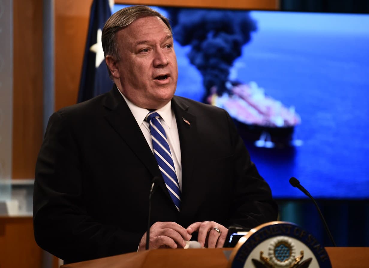 Pompeo nema dileme: Iran stoji iza napada na tankere u Omanskom zaljevu