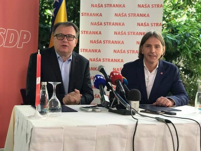 SDP BiH i Naša stranka potpisali sporazum o osnivanju Bh. bloka