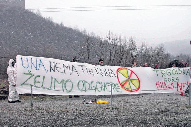Mještani ugroženih mjesta s obje strane granice zajednički protestiraju već godinama - Avaz