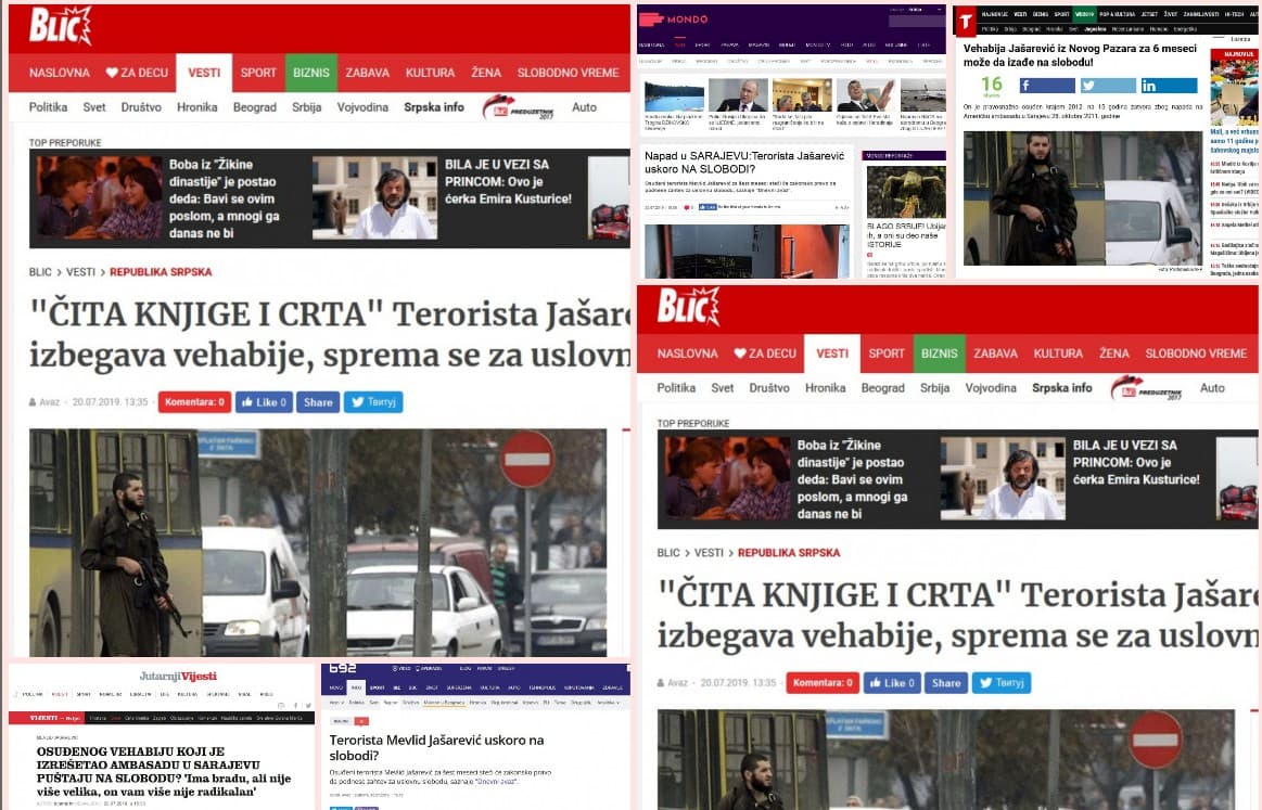„Avazovu“ informaciju o Mevlidu Jašareviću prenijeli regionalni mediji