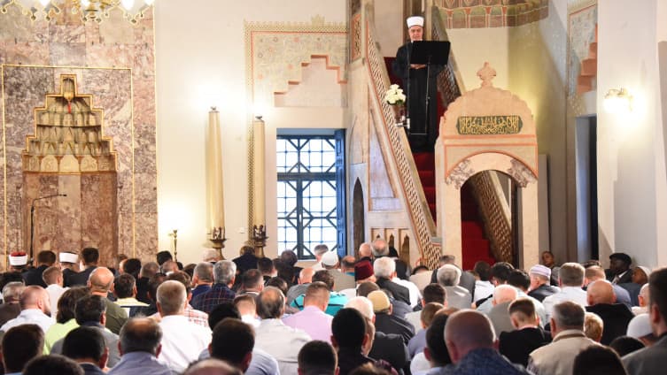 Centralna bajramska svečanost u Gazi Husrev-begovoj džamiji