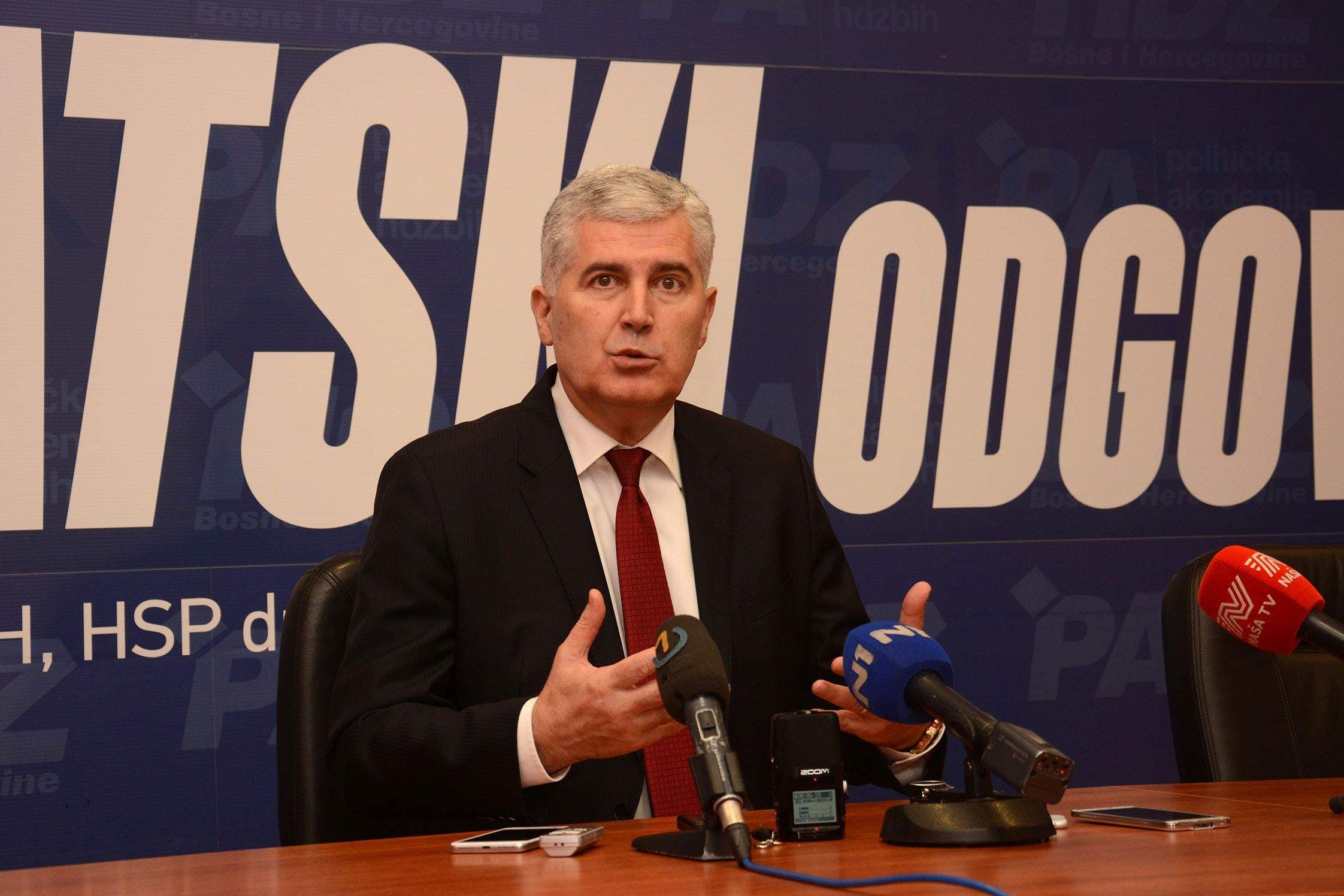 Čović: Očekujem sutra imenovanje kandidata za predsjedavajućeg Vijeća ministra BiH