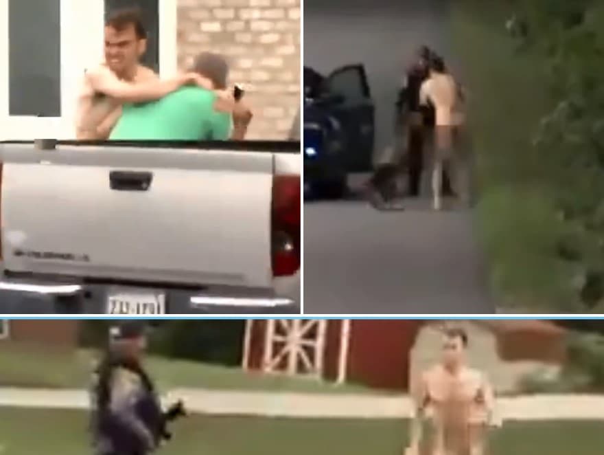 Šokantan video: Pomahnitali mladić likvidirao tri osobe pa trčao nag